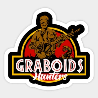 Graboids Hunter // Tremors // Oil Paint Style Sticker